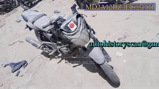 MD2A12DZ3EC004111 Bajaj 180 Cc 2014