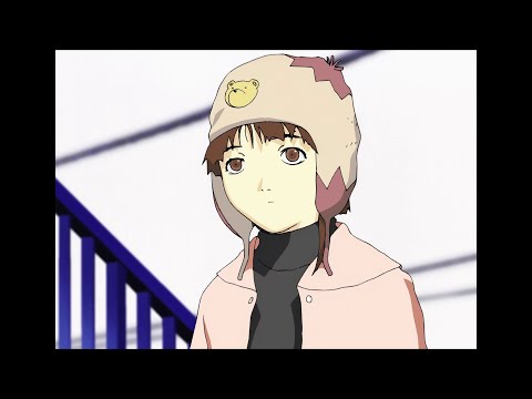 Serial Experiments Lain Opening Creditless (4K AI Upscaled