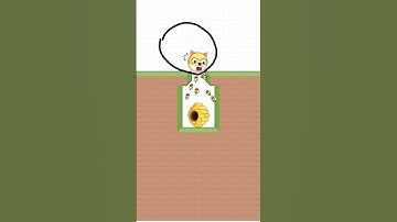 Save The Doge : Draw To Save Lvl 4 #shorts #like #games #drawtosmash