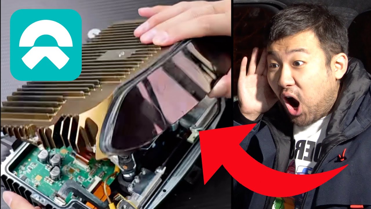 NIO STOCK NEWS✅ NIO Lidar Taken Apart Reveals Shocking Hardware😱