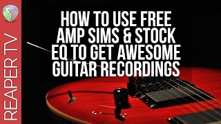 How To Record & EQ Rock & Metal Guitars for FREE screenshot 5