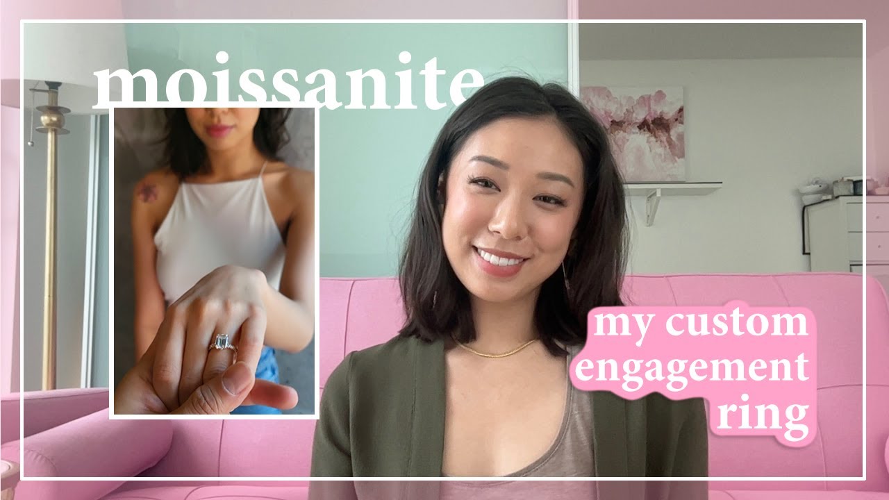Designing a Custom Moissanite Engagement Ring in Toronto
