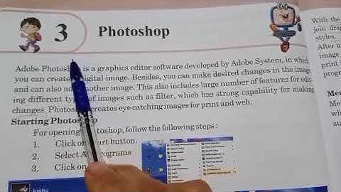 Class - 7 ,Computer chapter - 3, Photoshop (part-2) ,Date:13/9/21