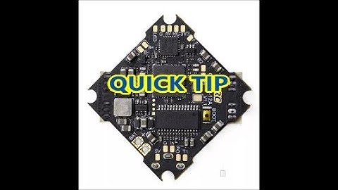 GEPRC GEP 12A F4 V1 1 F4 Flight Controller    QUICK TIP