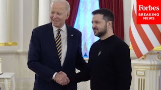 President Biden Makes Surprise Visit To Kyiv Nearly A Year Into Russia’s Invasion
