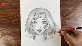 How to Draw Rin Nohara Easy Step by Step | Easy Anime Drawing for Beginners