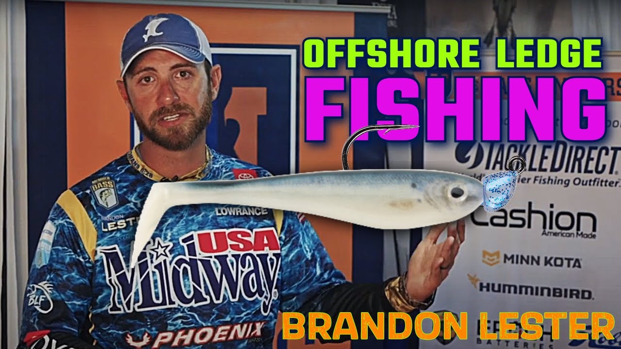 Deep Ledge Bass Fishing [Brandon Lester's Offshore Swimbait Secret Tips &  Techniques] 