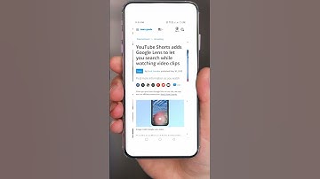 How to Use Google Lens in YouTube Shorts!