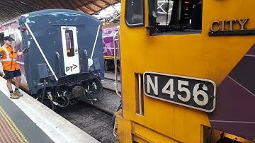 Coupling Up. A V/Line Bacchus Marsh train is prepared at Melbourne Southern Cross. 25/1/2022.