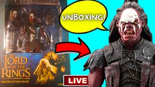 Lord Of The Rings Lurtz Series 5 Diamond Select Toys Lord Of The Rings Deluxe Figure LIVE Unboxing!