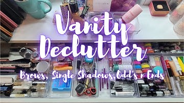 Decluttering and Organizing My Makeup | My Vanity Drawer