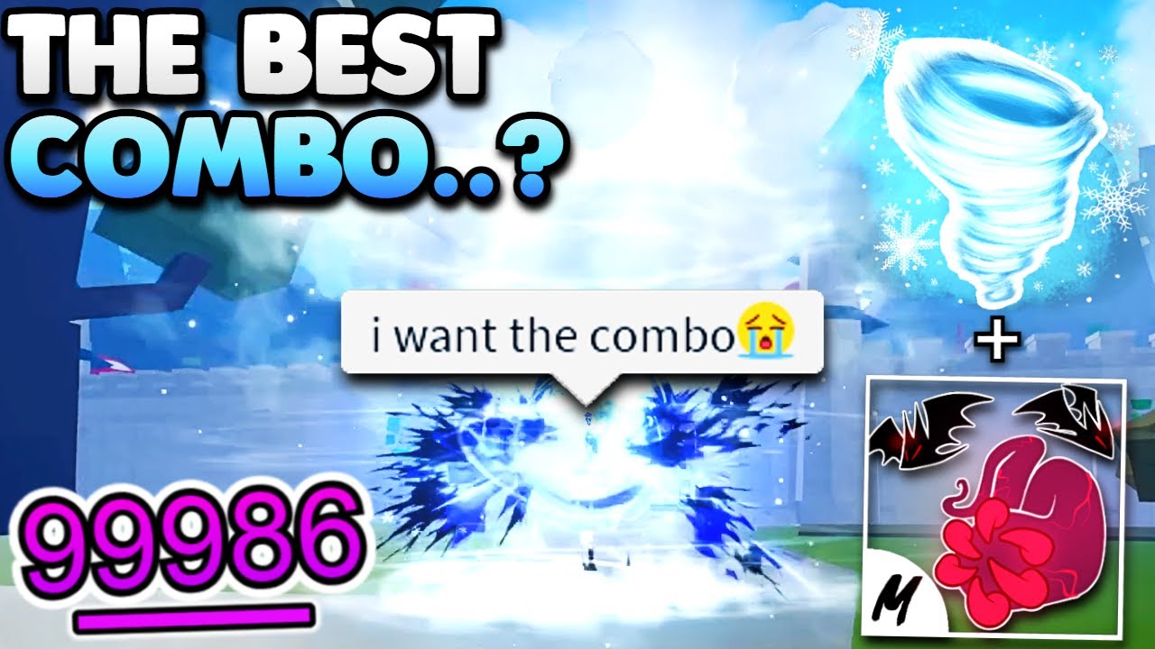 OP Blizzard + Fox Lamp Combo Is The BEST For PVP... (Blox Fruits)