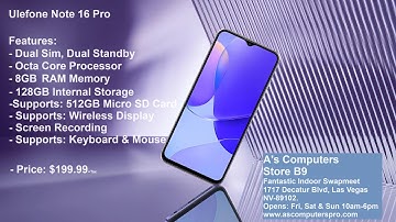 Ulefone Note 16 Pro Smartphone Step by Step Guide