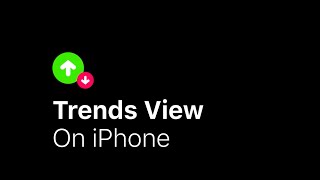 Trends view on StepsApp - Compare your steps - daily, weekly and monthly trends screenshot 1