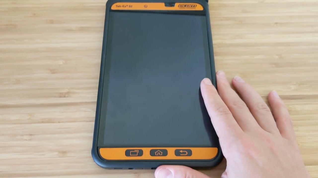 Intrinsically Safe Tablet TabEx 02 Zone 2 Quick Review YouTube