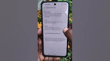 How to change screen refresh rate in iQOO Z10 5G smartphone #5minutestech #screenrefreshrate