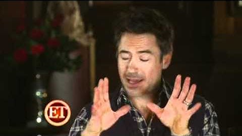 ET Interview with Robert Downey Jr, Rachel McAdams, Jude Law, Guy Ritchie 