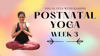 Post Natal Yoga Practice | Easy Yoga for Weight Loss after Pregnancy | Yogalates with Rashmi