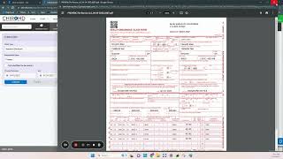 How to Print a Claim on a HCFA v1, v2 and Bill History