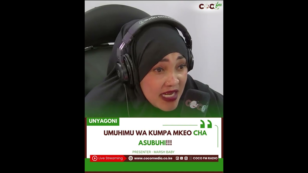 UMUHIMU WA KUMPA MKEO CHA ASUBUHI !!!.. MarshBaby