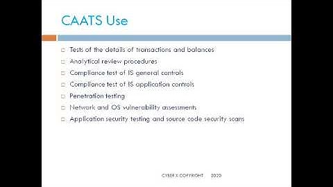 CISA: DOMAIN 1 PART 11 DATA ANALYTICS