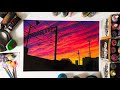 Concrete jungle under artificial clouds _ Tutorial [ satisfying!!! ] by Antonipaints