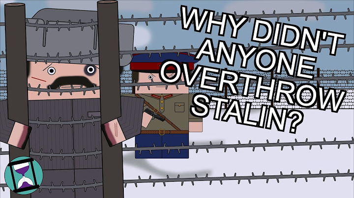 Why wasn't Stalin ousted? (Short Animated Documentary)