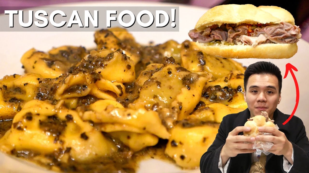 Florence Food Tour! Tripe Sandwich at Mercato Centrale + Tuscan Pastas