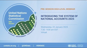 Introducing the System of National Accounts 2025