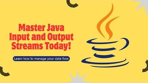 Java Input/Output Streams- Explained with Examples| Java IO | Java Tutorials