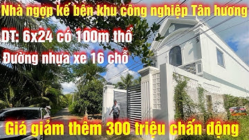 Tập 402 nhà giá rẻ cho công nhân, kế bên khu công nghiệp tân hương, giá giảm thêm 300 triệu 