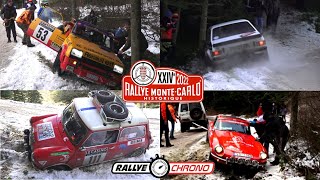 Rallye Monte Carlo Historique 2022  Crash & Mistakes  RallyeChrono