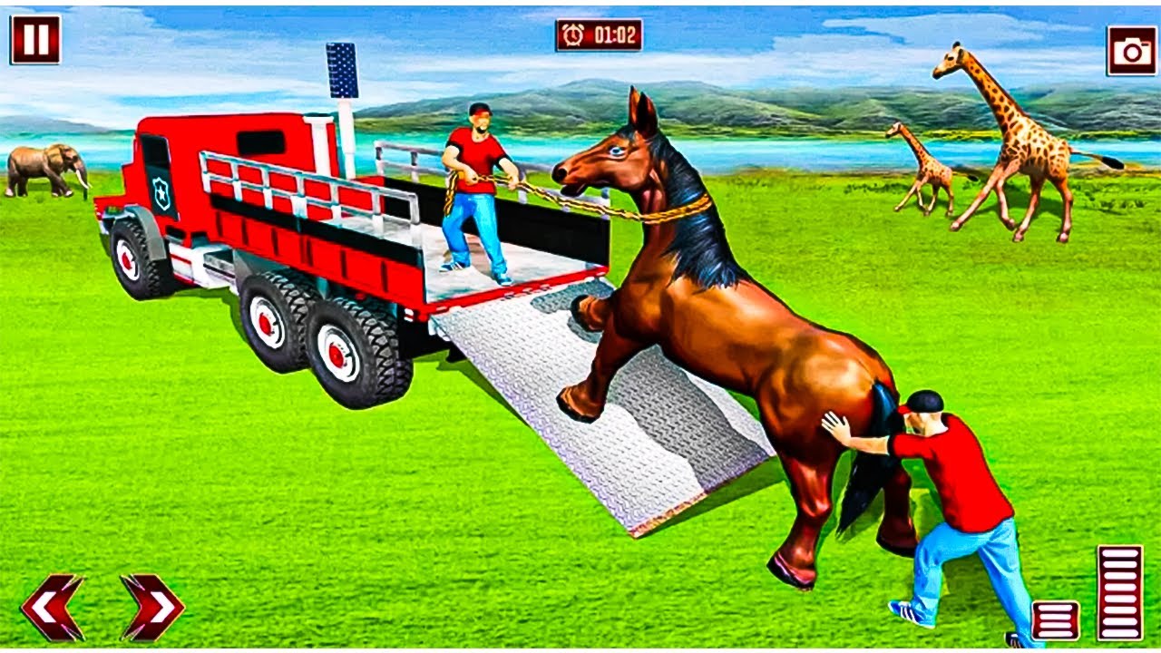 Wild Animal Transport Simulator -Gameplay(Android,IOS)