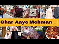 Ghar aaye mehman  masti maza dhamal  shadi ki shopping anjum shaikh vlog