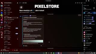 Bot Ticket Da Pixelstore, Caso Tenha Interesse Abre Um Ticket