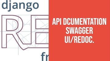 API Documentation using Swagger UI/REDOC. Django Rest Framework  API Project Tutorial [5]