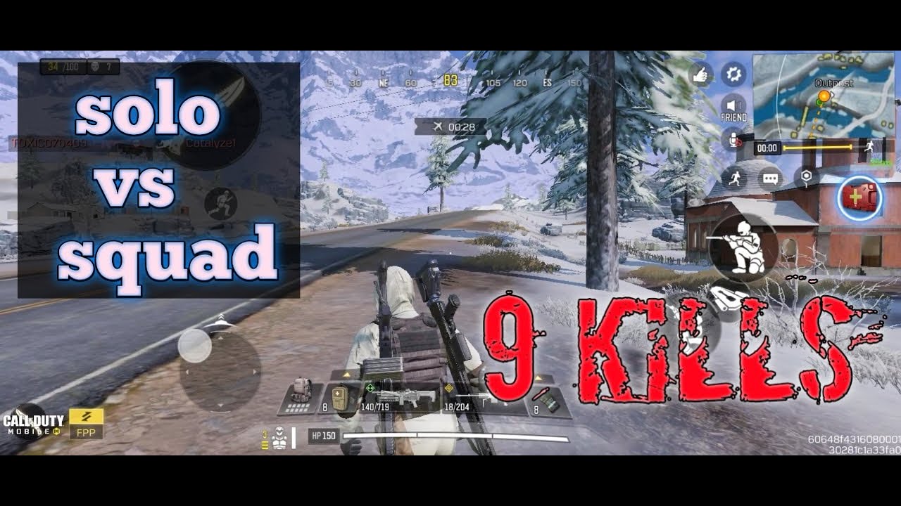 Solo vs Squad Gameplay | In CALL OF DUTY MOBILE 📱🔥🎮 | - YouTube