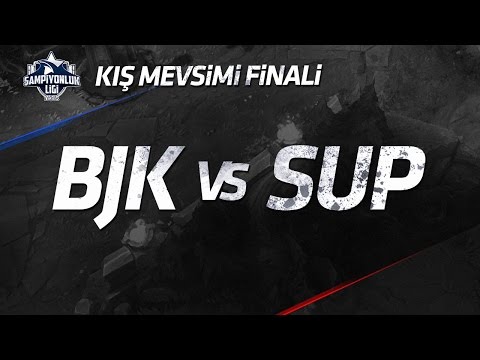 2016 Kış Mevsimi Finali: BJK vs SUP - 1.Maç