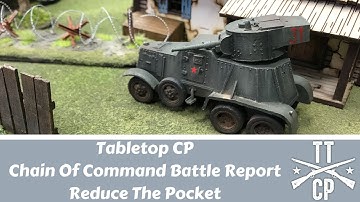 Tabletop CP: Chain of Command Battle Report- Reduce The Pocket