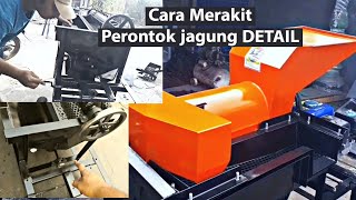 Cara Merakit Mesin Perontok Jagung Memakai Blower isap #mesinperontokjagung #cornsheller