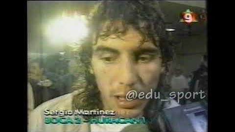 Boca 2 - Huracán 1 (Nuevediario - Apertura 1995)
