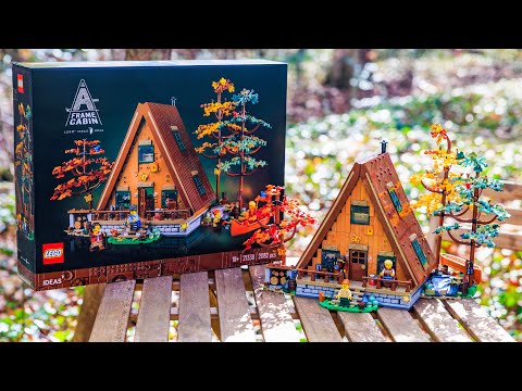 LEGO A-Frame Cabin