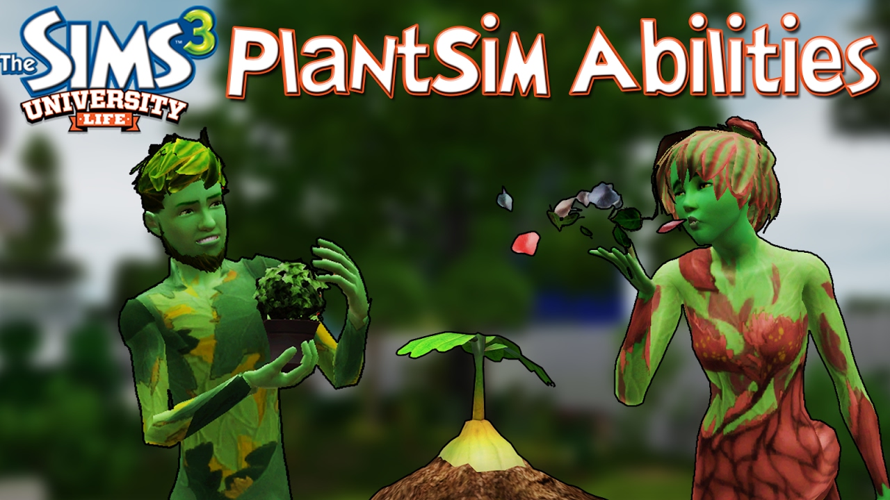 Download The Sims 3: All About PlantSims! (University Life)