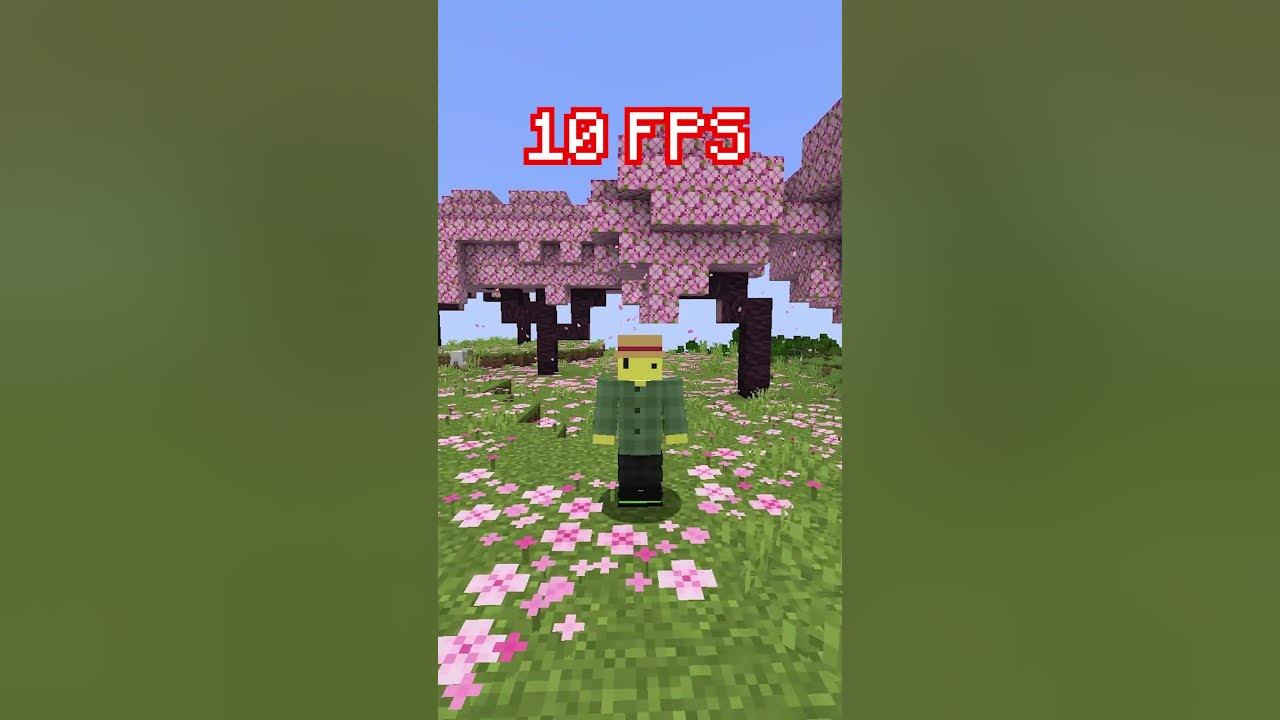 Minecraft lag fix shorts youtube