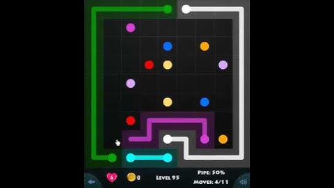 9 × 9 MANIA LEVEL 95 - FLOW GAME ON FACEBOOK Connect the dots