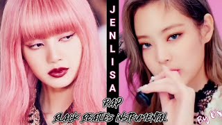 JENLISA RAP With Black Beatles Instrumental (mashup) #lisa #jennie #jenlisa