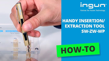 INGUN - Handy insertion / extraction Tool SW-ZW-WP