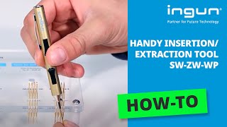 INGUN - Handy insertion / extraction Tool SW-ZW-WP