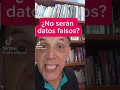 Milei y sus datos falsos