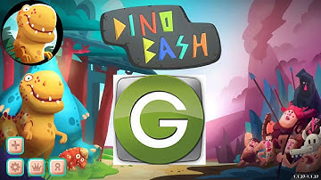 Dino Bash - Dinos v Cavemen (by Game Alliance) - New Android Gameplay Trailer